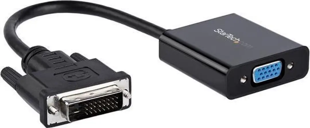 Startech DVI2VGAE DVI-D naar VGA Adapter - 1920x1200 - Zwart