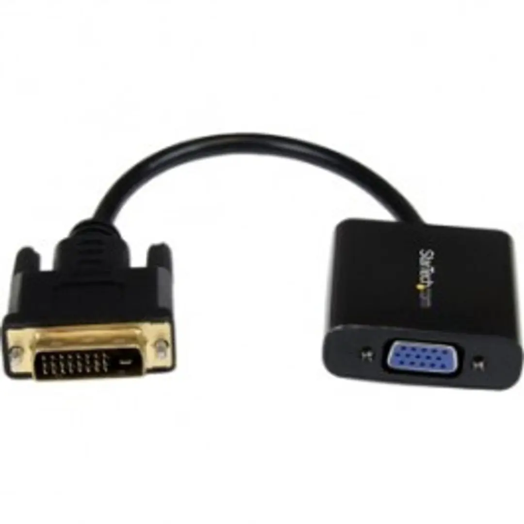 Startech DVI2VGAE DVI-D naar VGA Adapter - 1920x1200 - Zwart - afbeelding 6 van 6
