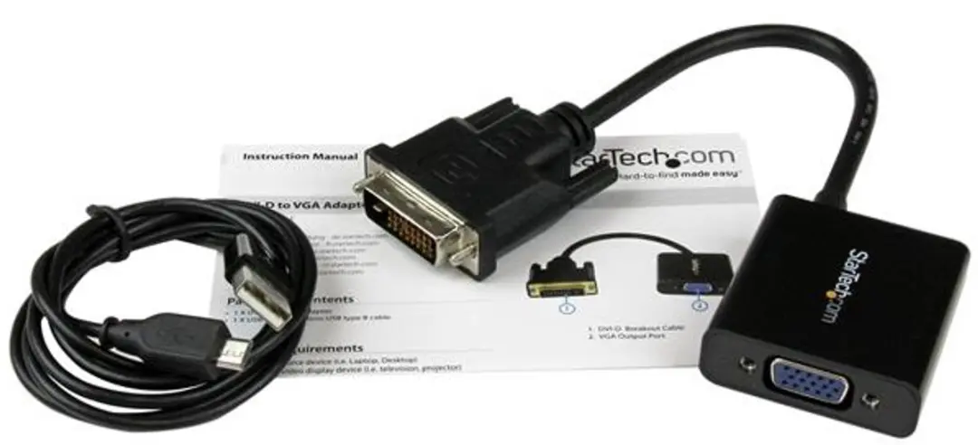 Startech DVI2VGAE DVI-D naar VGA Adapter