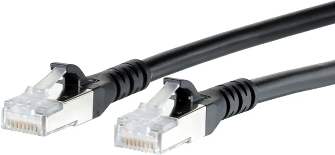 Metz Connect CAT 6A S/FTP RJ45 Patchkabel 1m