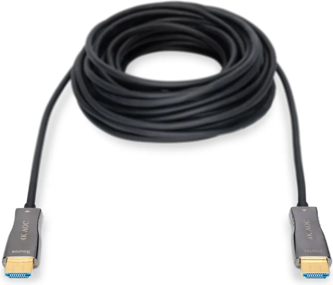 Digitus AK-330125-150-S HDMI-kabel 15m - 4K UHD - Zwart