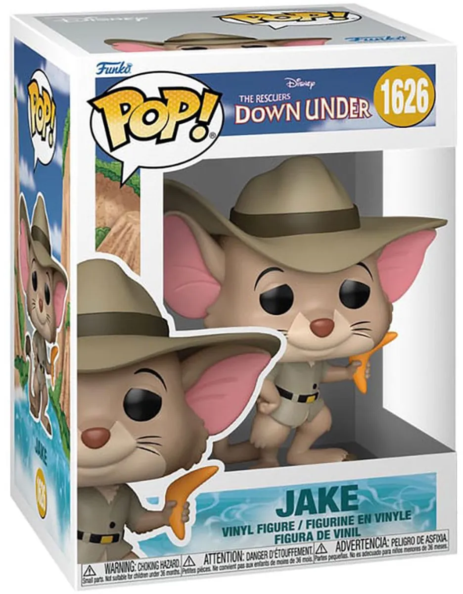Funko POP! Disney Jake The Rescuers Down Under 1626 - Multicolor