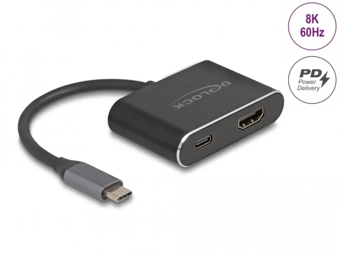 Delock USB-C naar HDMI Adapter 8K HDR