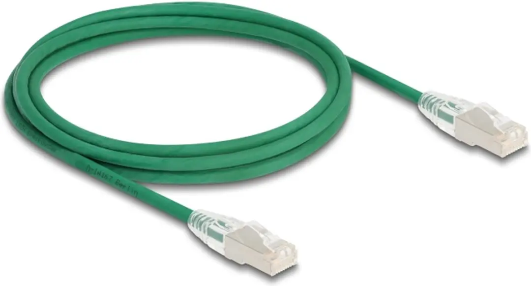 Delock RJ45 Cat.6A Kabel 2m - Groene U/FTP Plug-Plug