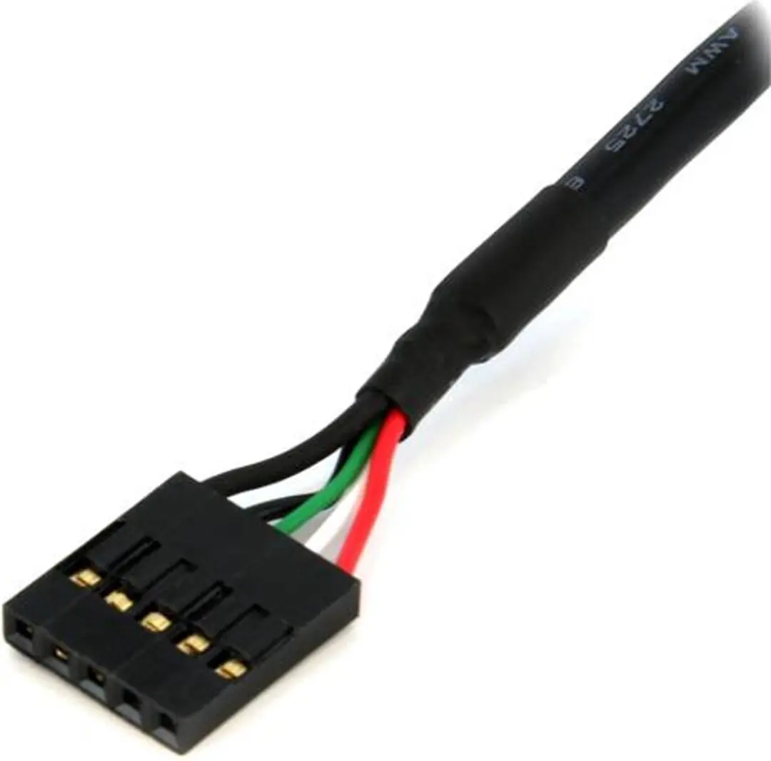 Startech USB IDC Moederbordkabel 5-pins F/F - 60cm - Zwart