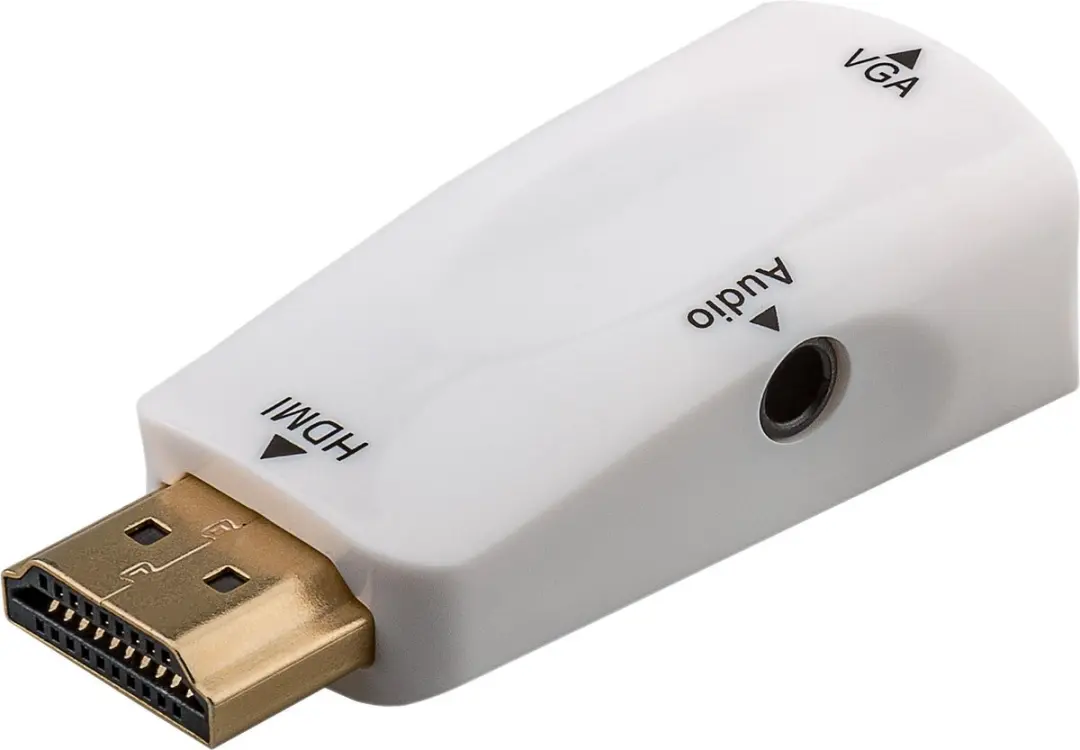 Goobay HDMI naar VGA + 3,5mm adapter met HDCP