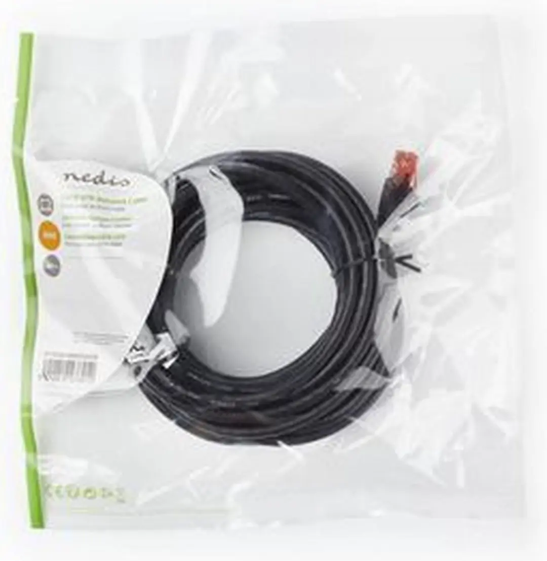 Nedis CAT6 Netwerkkabel RJ45 5m - Zwart