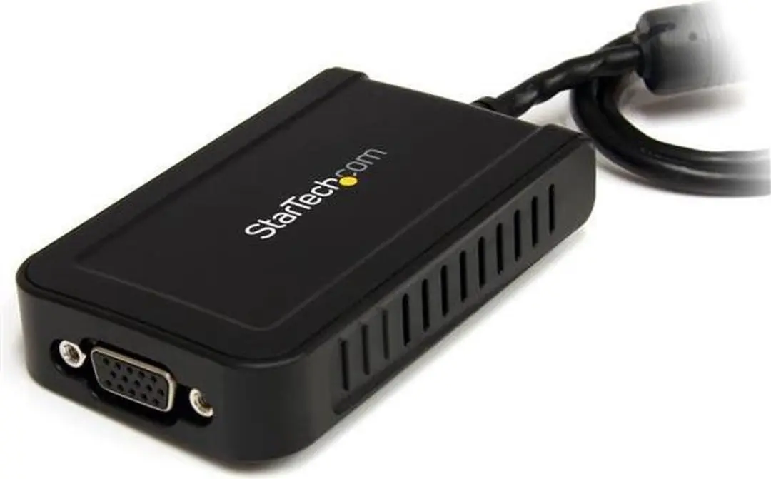 USB to VGA Adapter Startech USB2VGAE3 Black