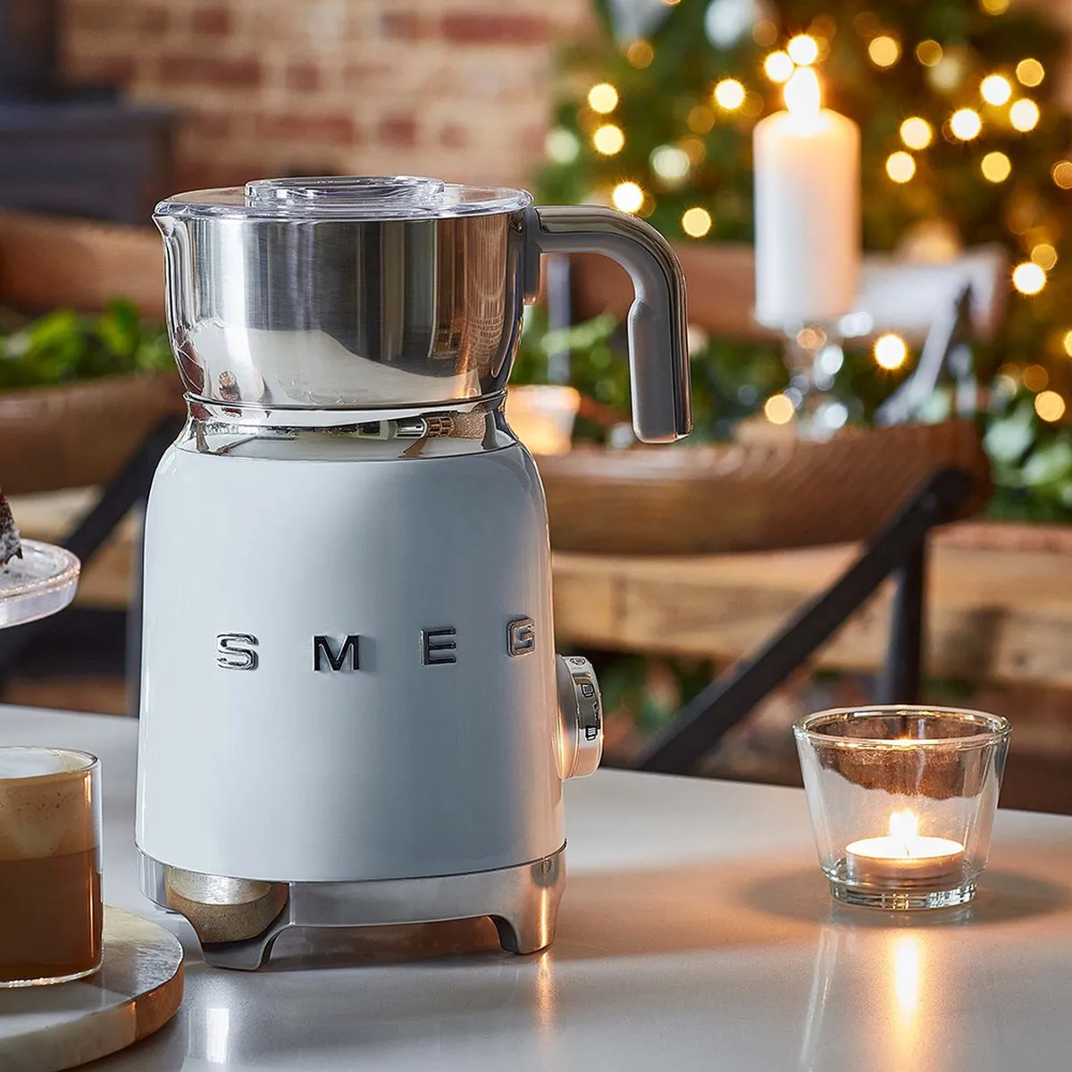 Smeg MFF11PBEU Melkopschuimer Pastelblauw - 600ml