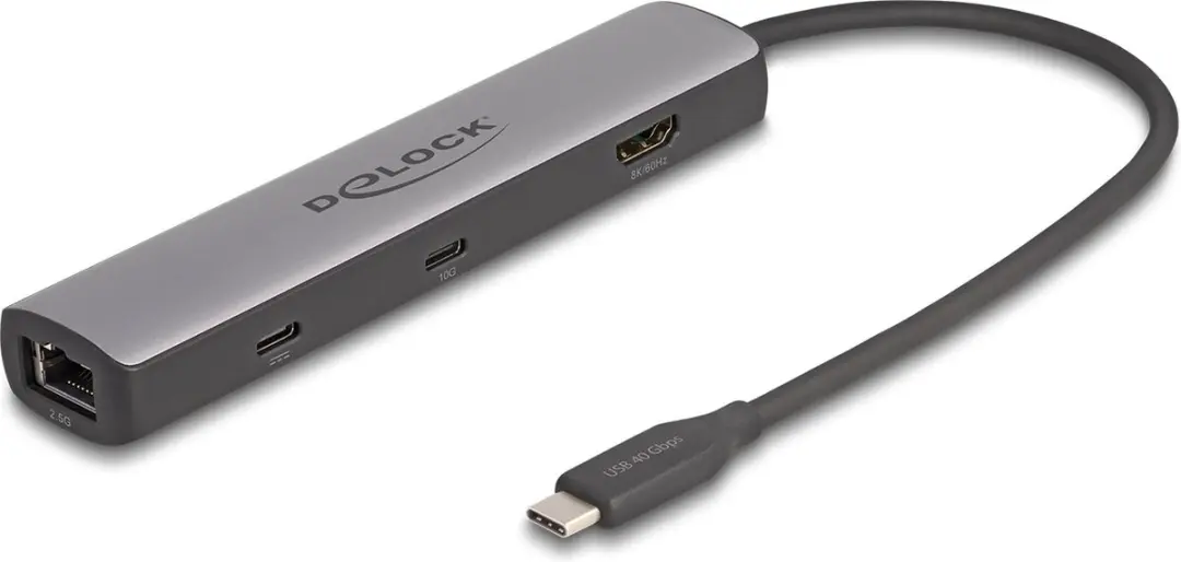 Delock USB 40Gbps Type-C Docking Station 8K