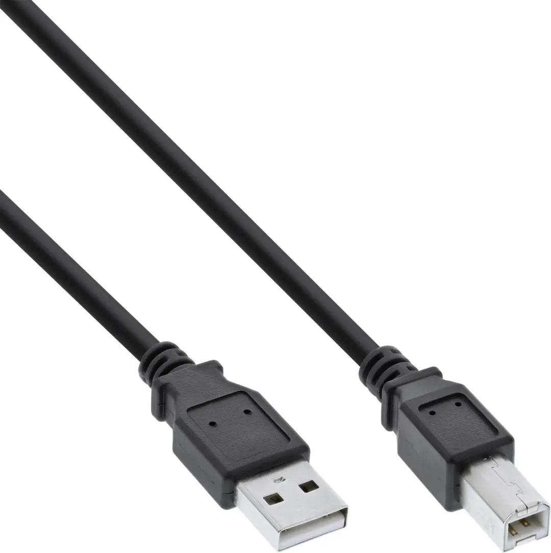 InLine 34503X USB-kabel A-B 0,3m