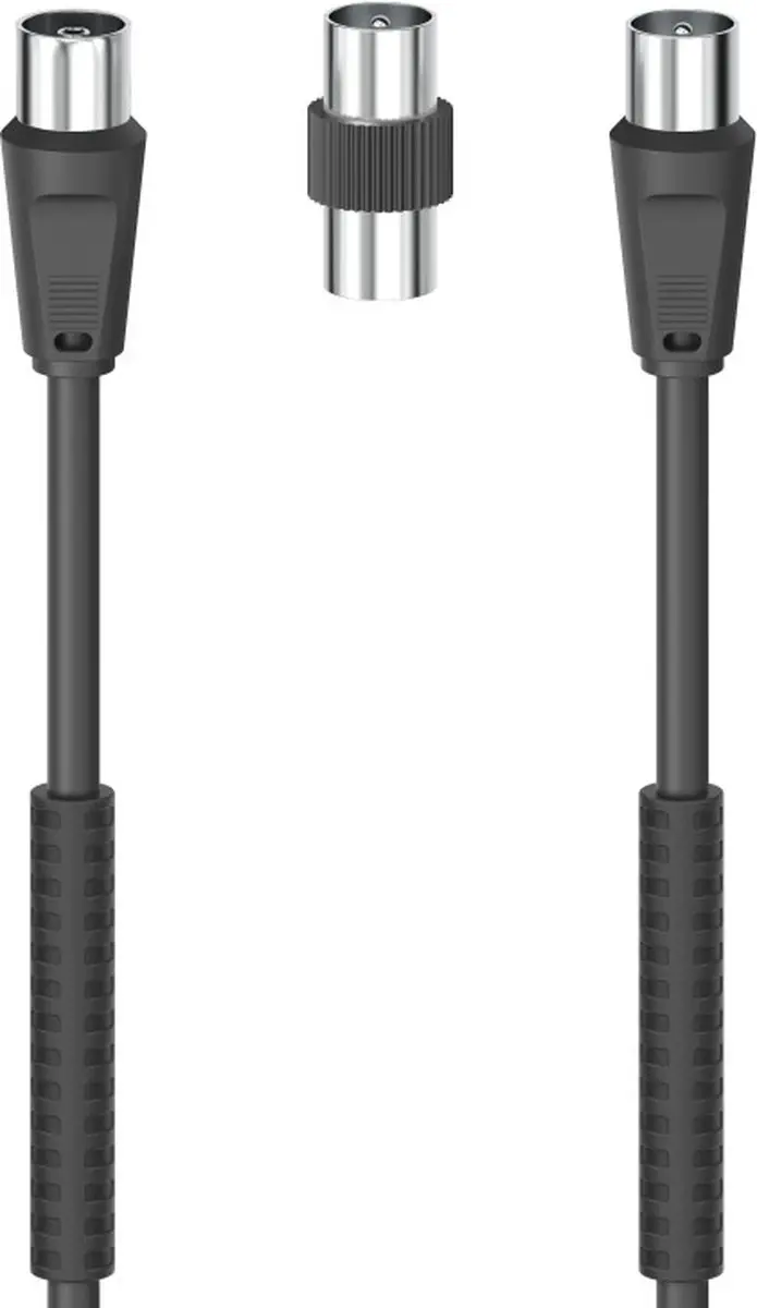 Hama 00205303 Coaxkabel 1,5m - Zwart