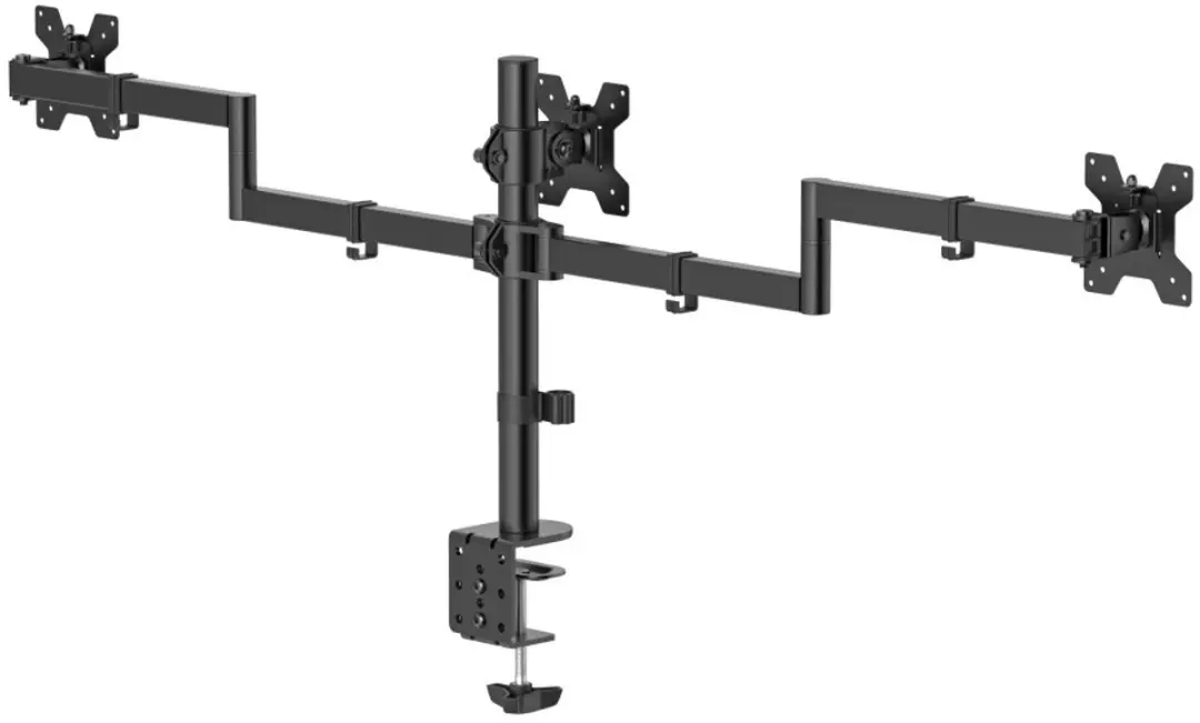 Hama Monitorarm 00220899 - 3 Monitoren - Zwart - afbeelding 6 van 6
