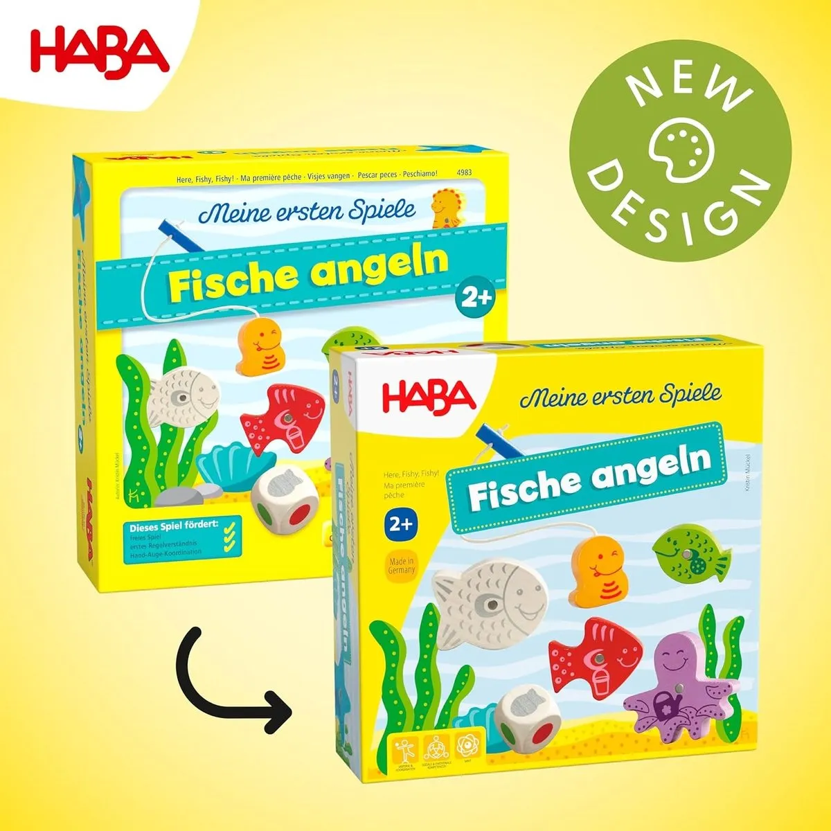 Haba Hengelspel Meine Ersten Spiele Fische Angeln 4983