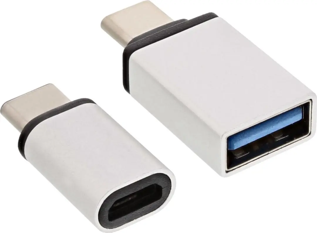 InLine USB-C naar USB + USB Micro Adapter Set - 2 Stuks