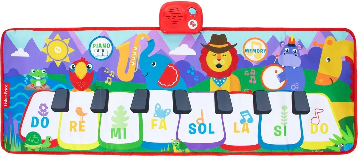 Fisher Price Educatief Leerplan Reig Muziek Speelmat Piano - 2x AAA