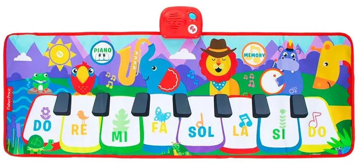 Fisher Price Educatief Leerplan Reig Muziek Speelmat Piano - 2x AAA