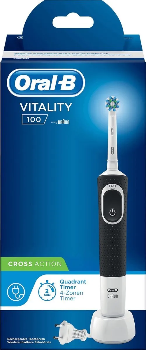 Oral-B Pro Vitality 100 Elektrische Tandenborstel - Zwart