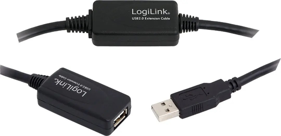 Logilink UA0146 USB 2.0 Verlengkabel M/F