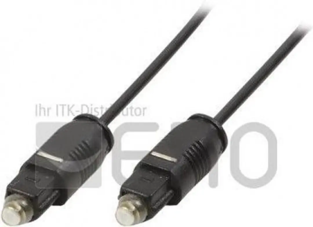 Logilink CA1007 Toslink Audiokabel 1.50m - Zwart