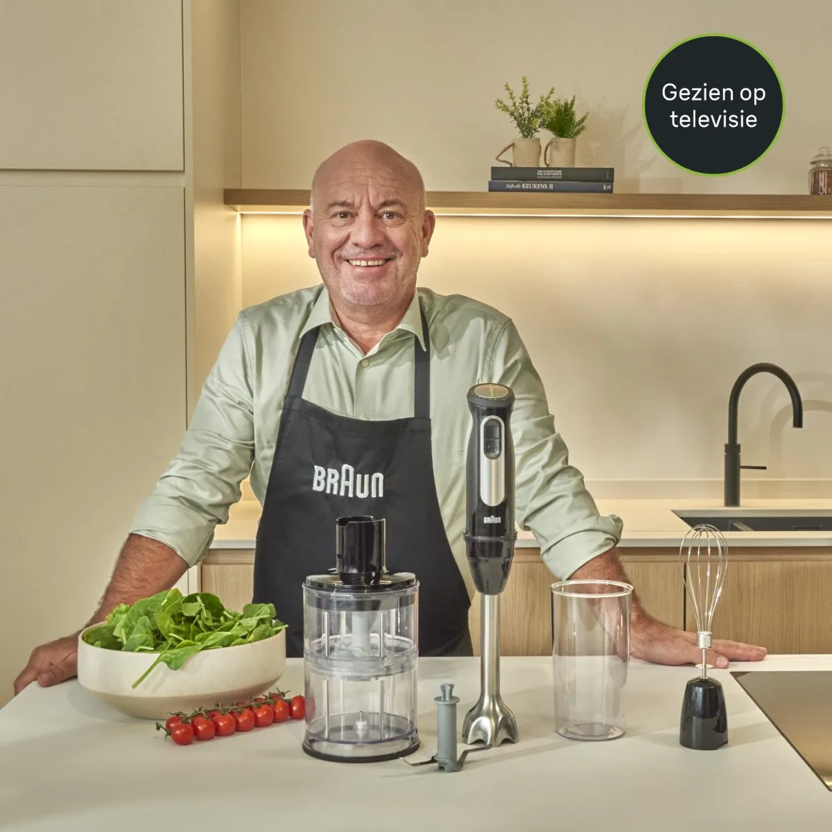 Braun MultiQuick 5 Pro MQ55.254M Staafmixer - 1000W - Zwart