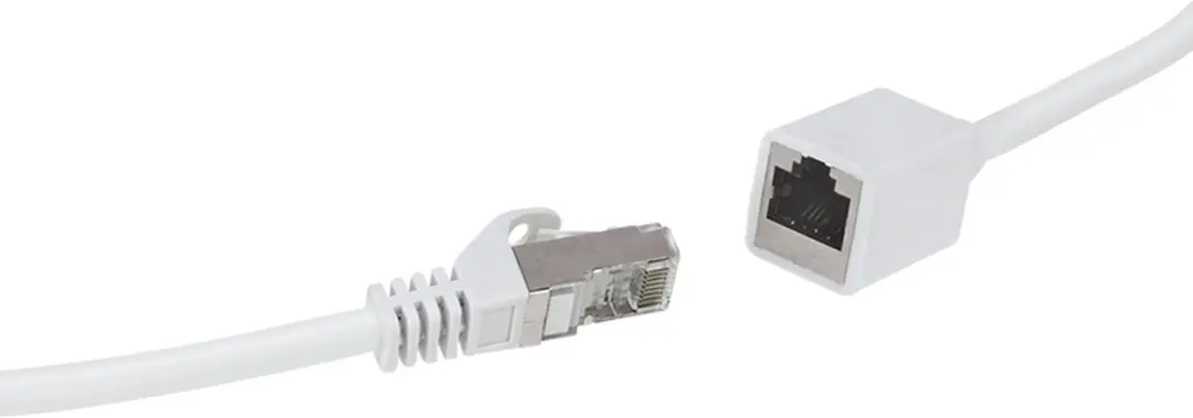Logilink CQX031S Cat6a Kabel 1m - Wit