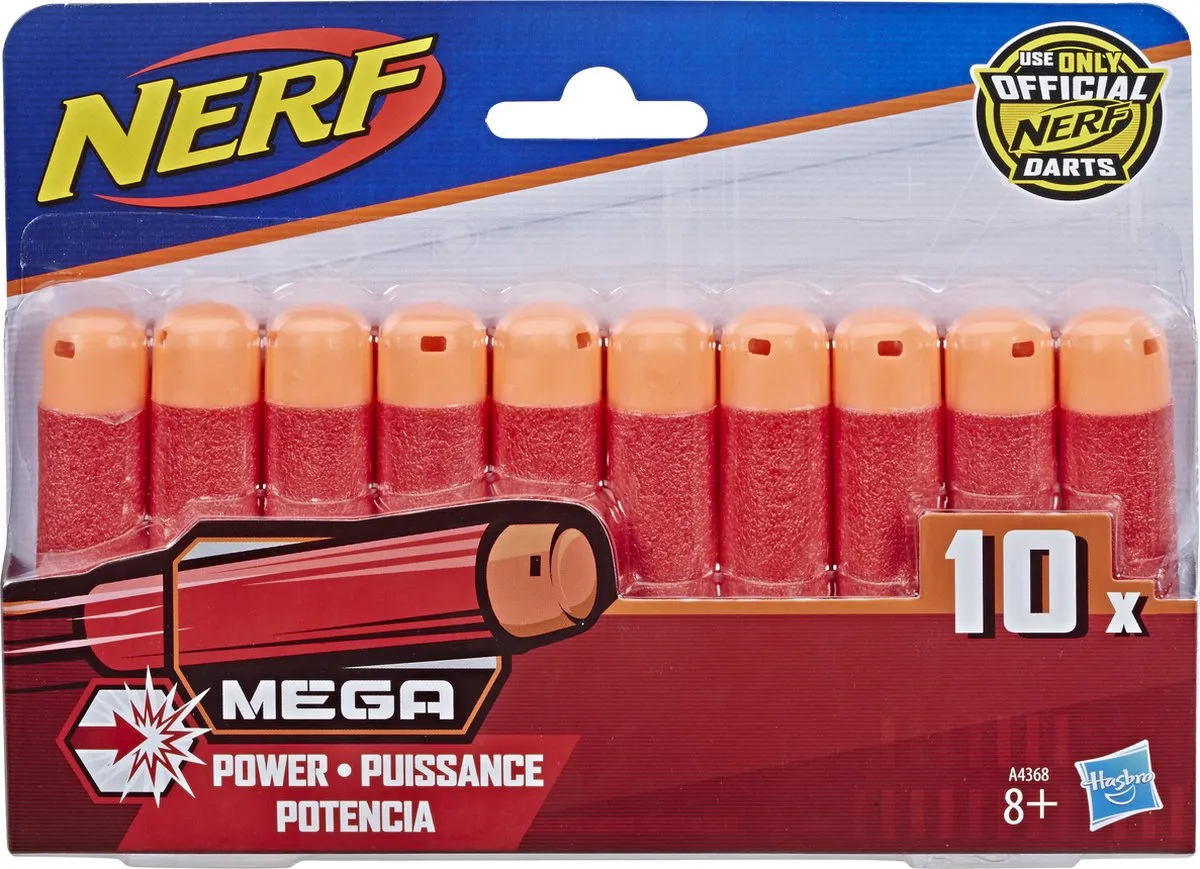 Nerf N-Strike Mega Refill A4368 - 10 Pijltjes