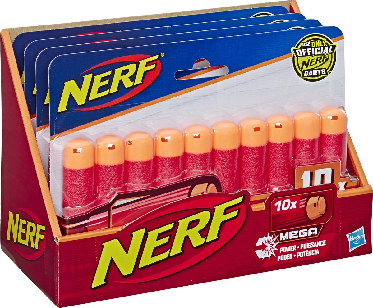 Nerf N-Strike Mega Refill A4368 - 10 Pijltjes - afbeelding 6 van 6