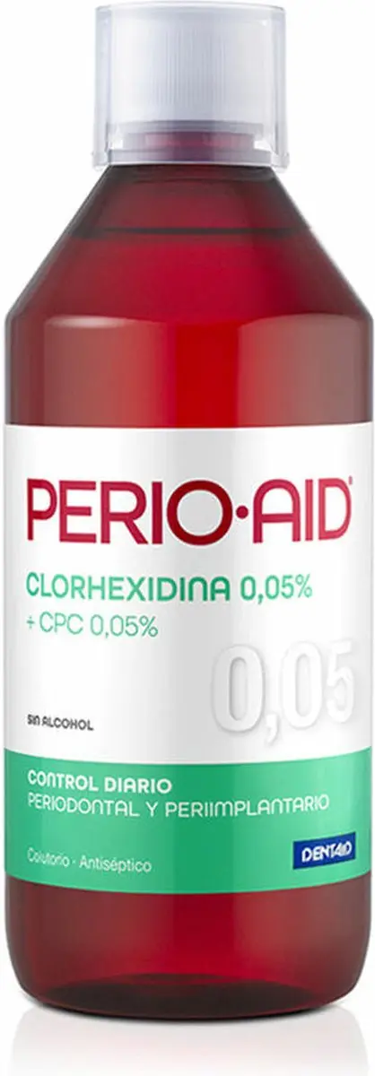 Mondwater Perio-Aid Clorhexidina 0,05% 500 ml