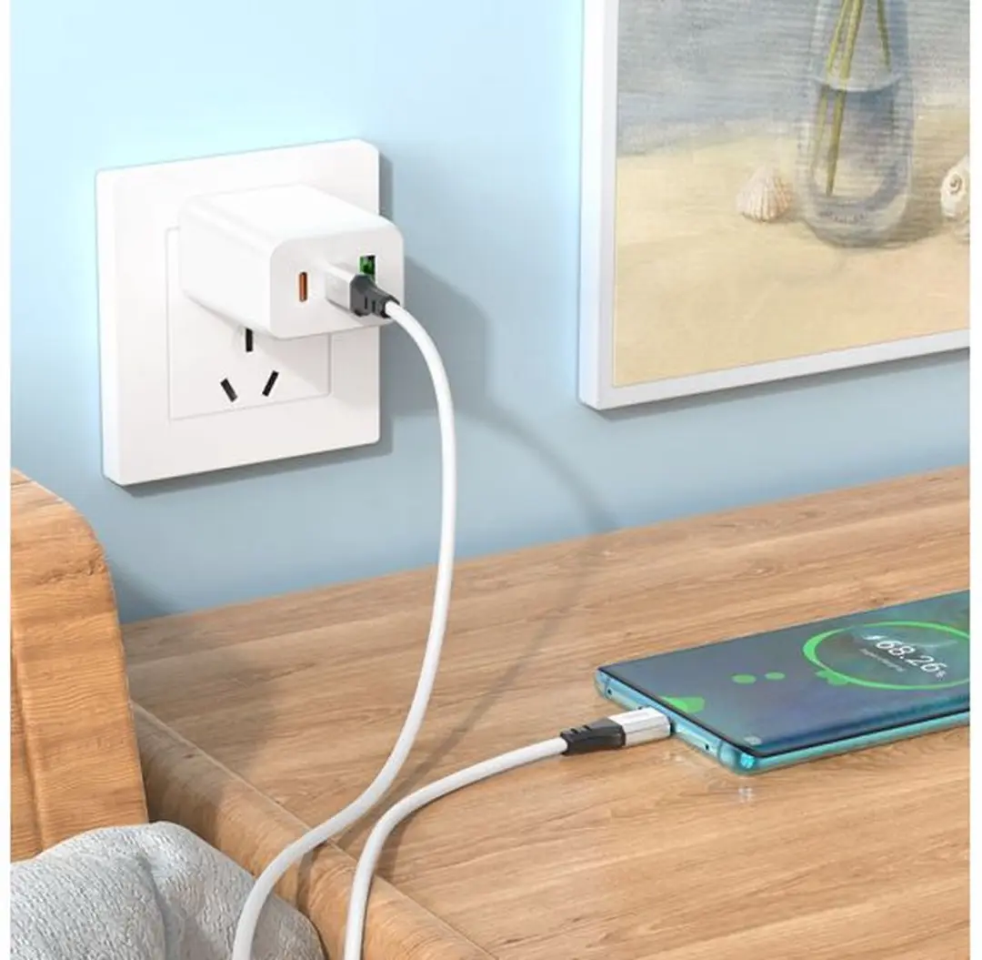 Hoco X86 USB-C Kabel Wit - 1m 60W