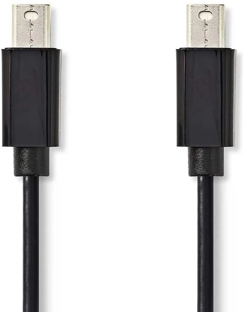 Nedis Mini DisplayPort Kabel CCGP37500BK10 - 1m - Zwart