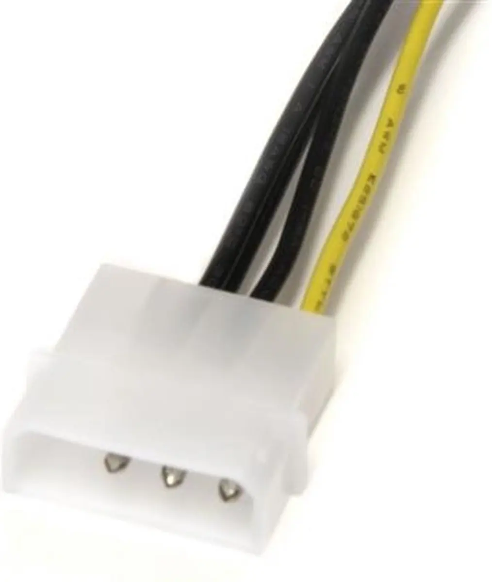 Startech LP4 naar 8-pin PCI Express Videokaart Voedingkabel - Wit