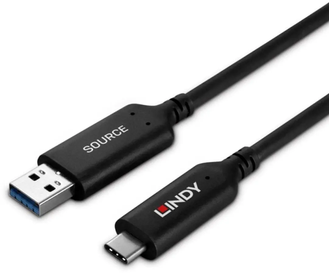 Lindy 43396 USB 3.2 Gen 1 Kabel 25m USB-A naar USB-C