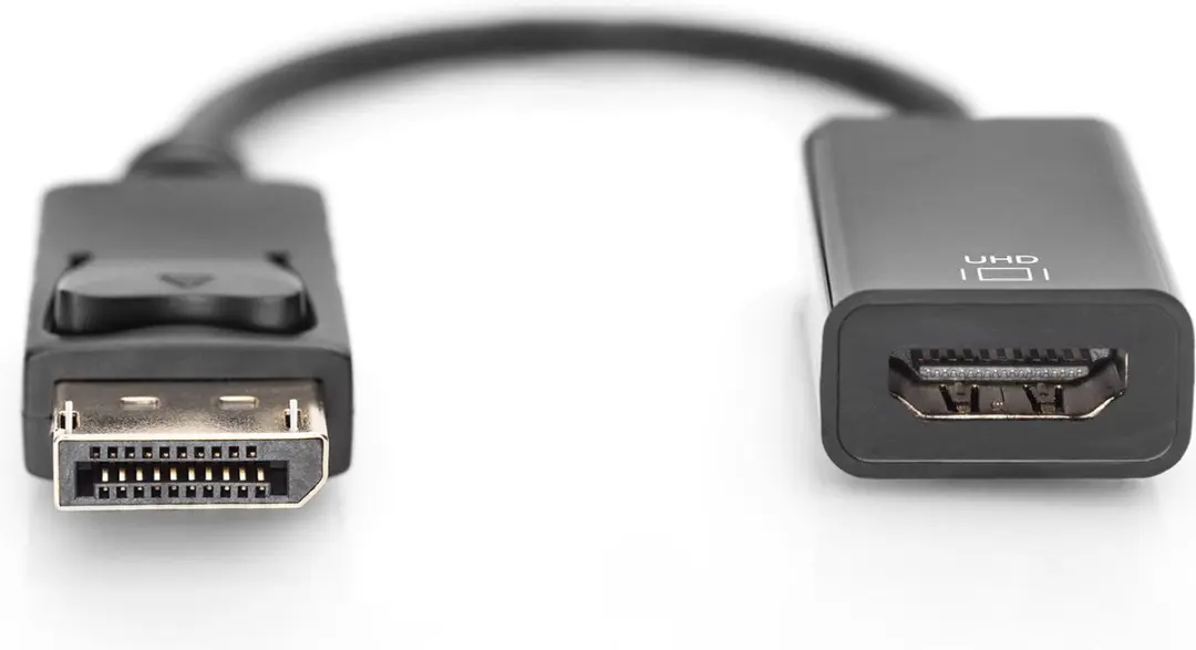Digitus AK-340415-002-S DisplayPort naar HDMI Adapter - 4K UHD - Zwart
