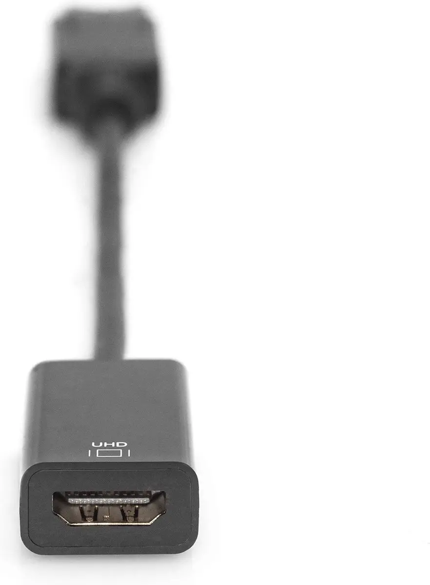 Digitus AK-340415-002-S DisplayPort naar HDMI Adapter - 4K UHD - Zwart - afbeelding 6 van 6