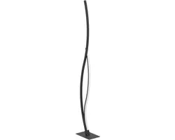 Eglo Grisolia Vloerlamp LED 129cm - Zwart/Wit