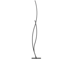 Eglo Grisolia Vloerlamp LED 129cm - Zwart/Wit