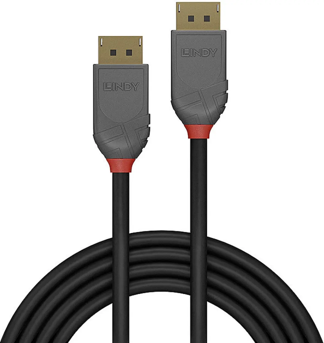 Lindy 36486 DisplayPort-kabel 10m - Zwart