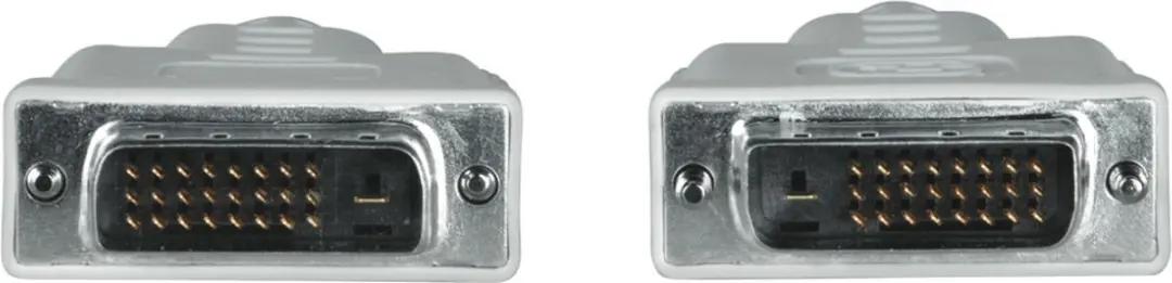 Hama DVI-D Kabel 1,5m - 10 Stuks - Grijs