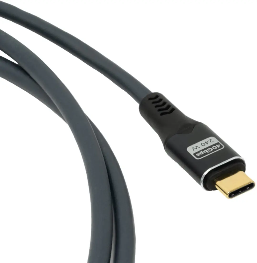 Oehlbach D1C9367 USB-C-kabel 0,5m - Antraciet