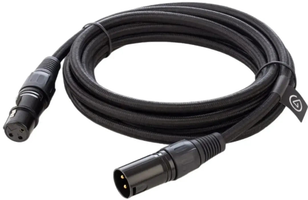 Elgato 10CAL9901 XLR Audiokabel 3m - Zwart