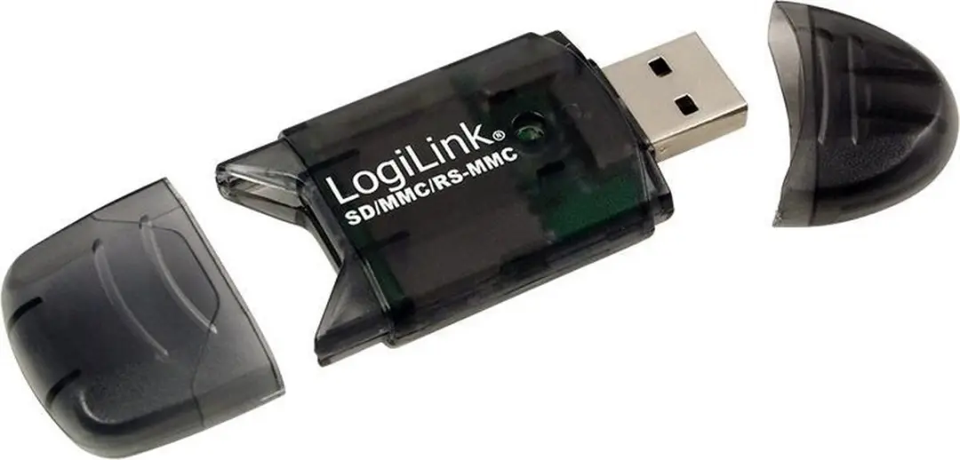 Logilink CR0007 USB-Kaartlezer - Zwart