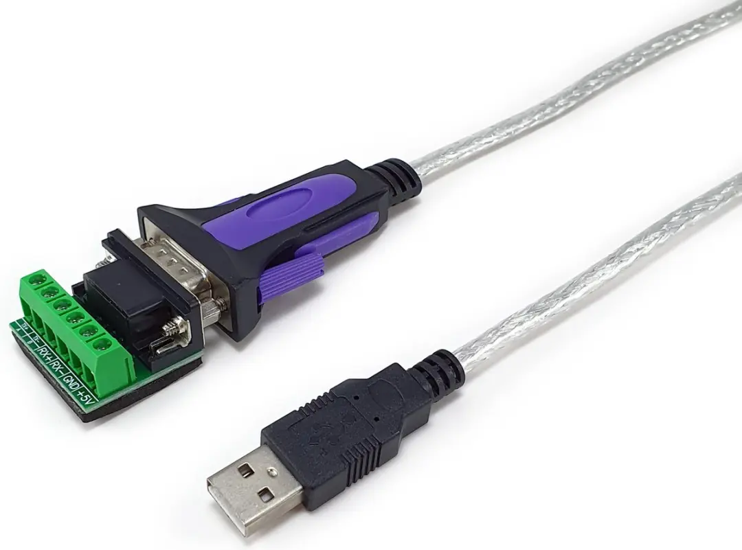 Equip 133387 Seriële Kabel USB Type-A naar DB-9 - 1,5m - Grijs