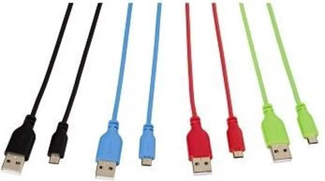 Hama USB A naar Micro-USB B Kabel 0,75m - Blauw
