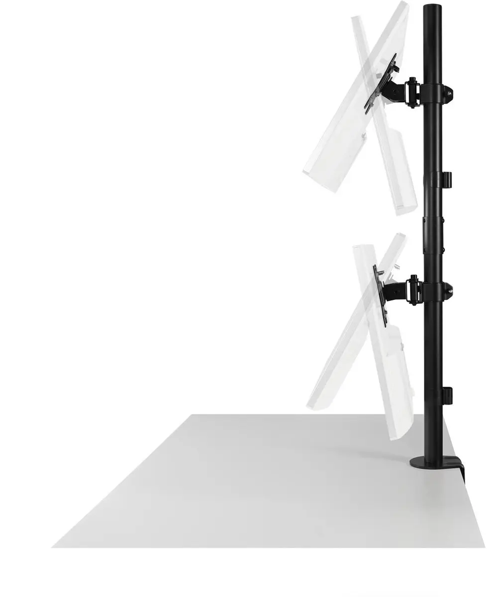 Kensington K53802WW Monitorarm 2 Schermen - Verticaal - tot 32" - 9kg - Zwart