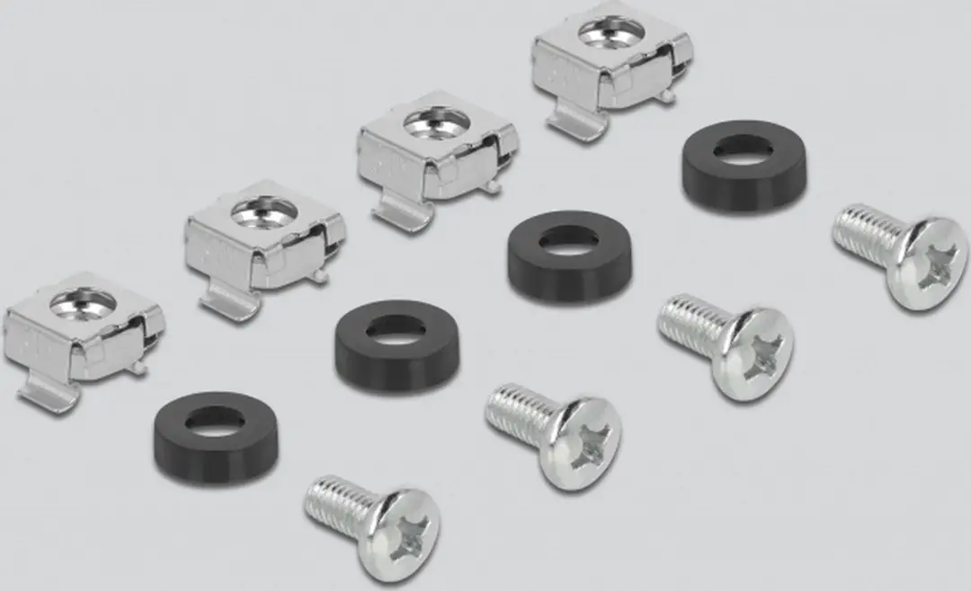 Delock 19" Pull-out Plate 3U - Zwart