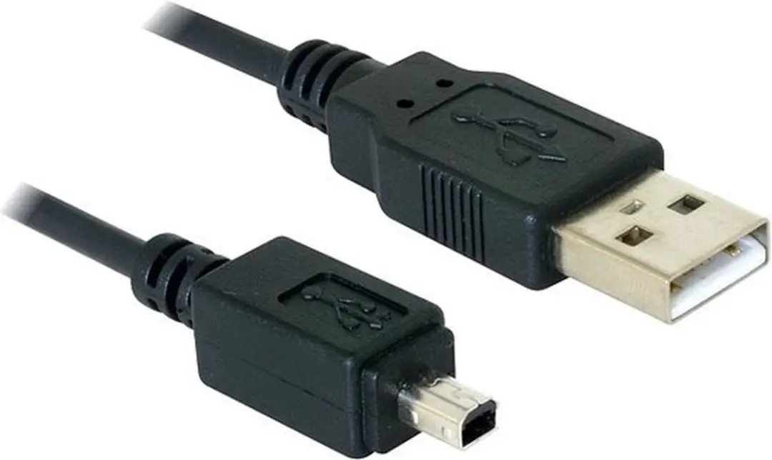 Deltaco USB-502 USB Kabeladapter A naar Mini B