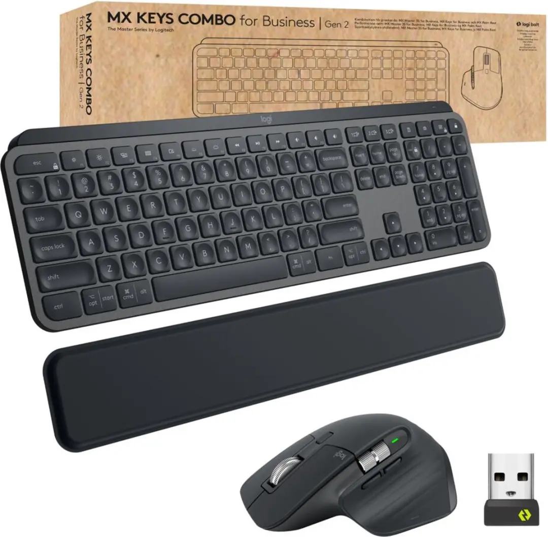 Logitech MX Keys Combo Gen 2 AZERTY Grafiet