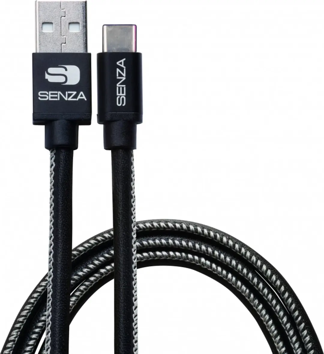 SENZA Premium Leren USB-C Kabel 1.5m