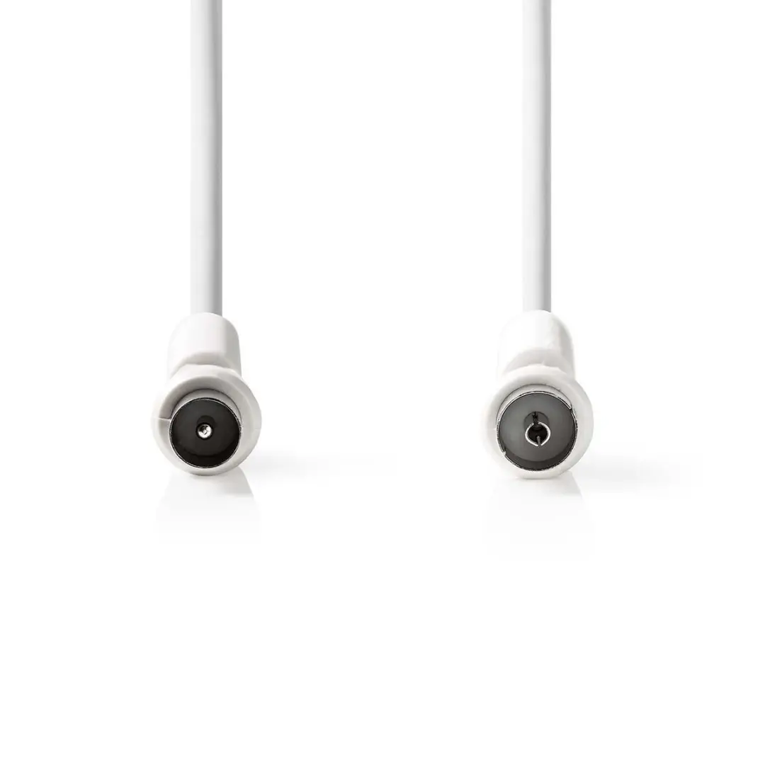 Nedis CSGP40010WT30 Coaxkabel 3m - IEC Male/IEC Female - Wit